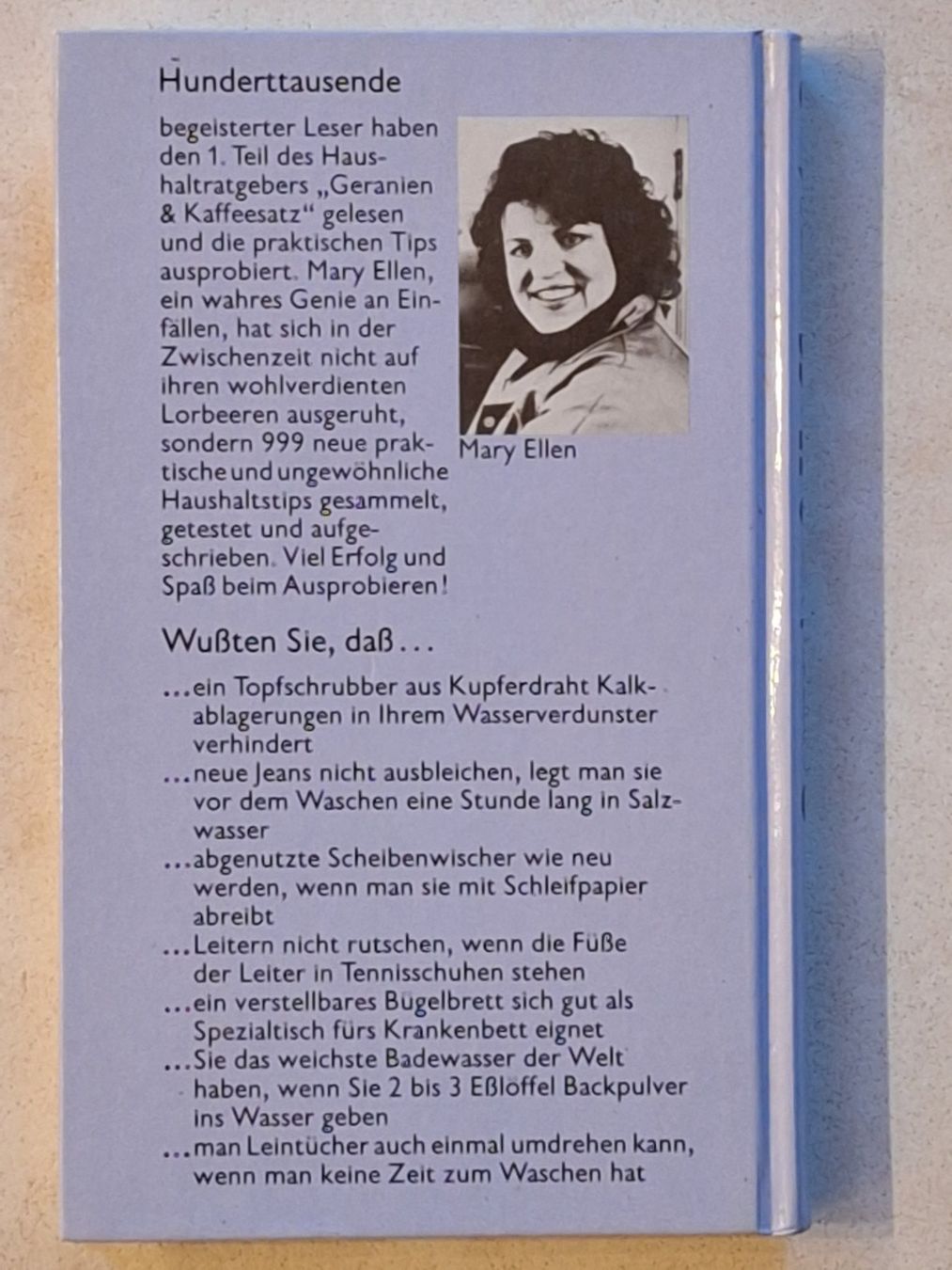 Libri: Geranien & Kaffeesatz - 999 Haushalttips – Usato da Eriswil venduto da corolla05 1