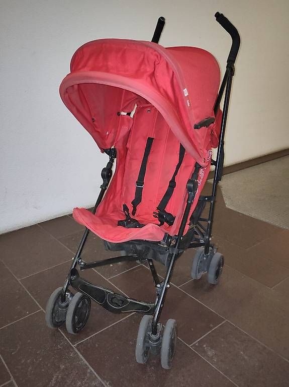 Kinderwagen Koelstra simba rot, zu verschenken (Gebraucht) in Zrich fr  CHF 1  nur Abholung auf Ricardo kaufen