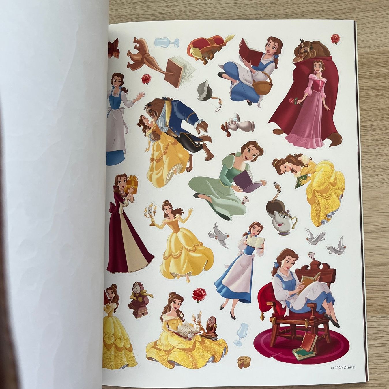 Sticker: Stickers book - Château de princesse - Belle – Nuovo (secondo la descrizione) da Fiez venduto da vivianne21 2