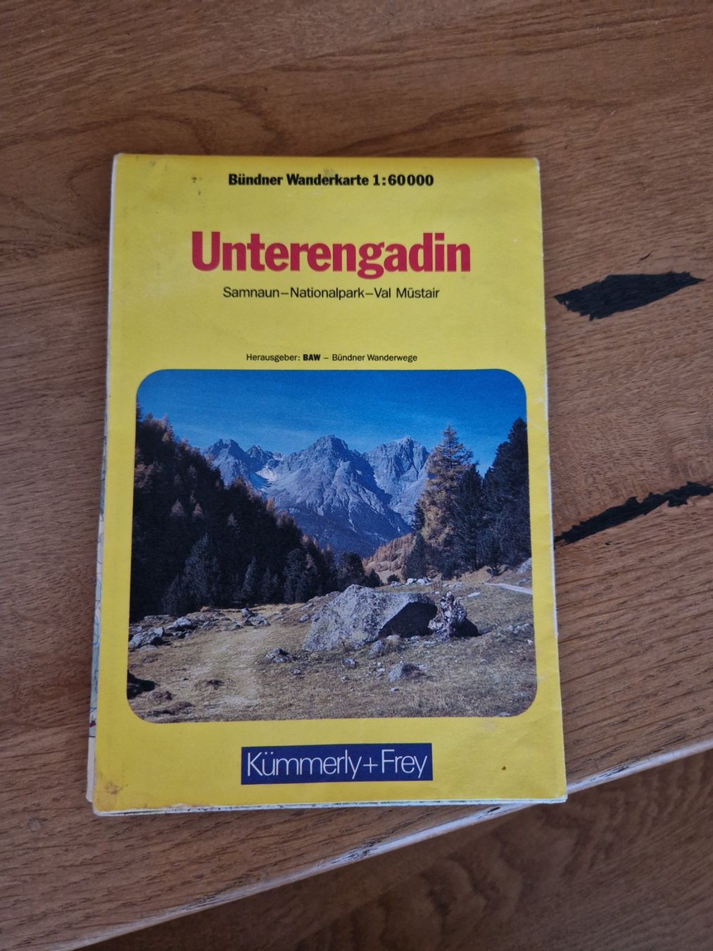 Landkarten & Atlanten: Wanderkarte Unterengadin – Gebraucht aus Hombrechtikon von Vre_l9t8