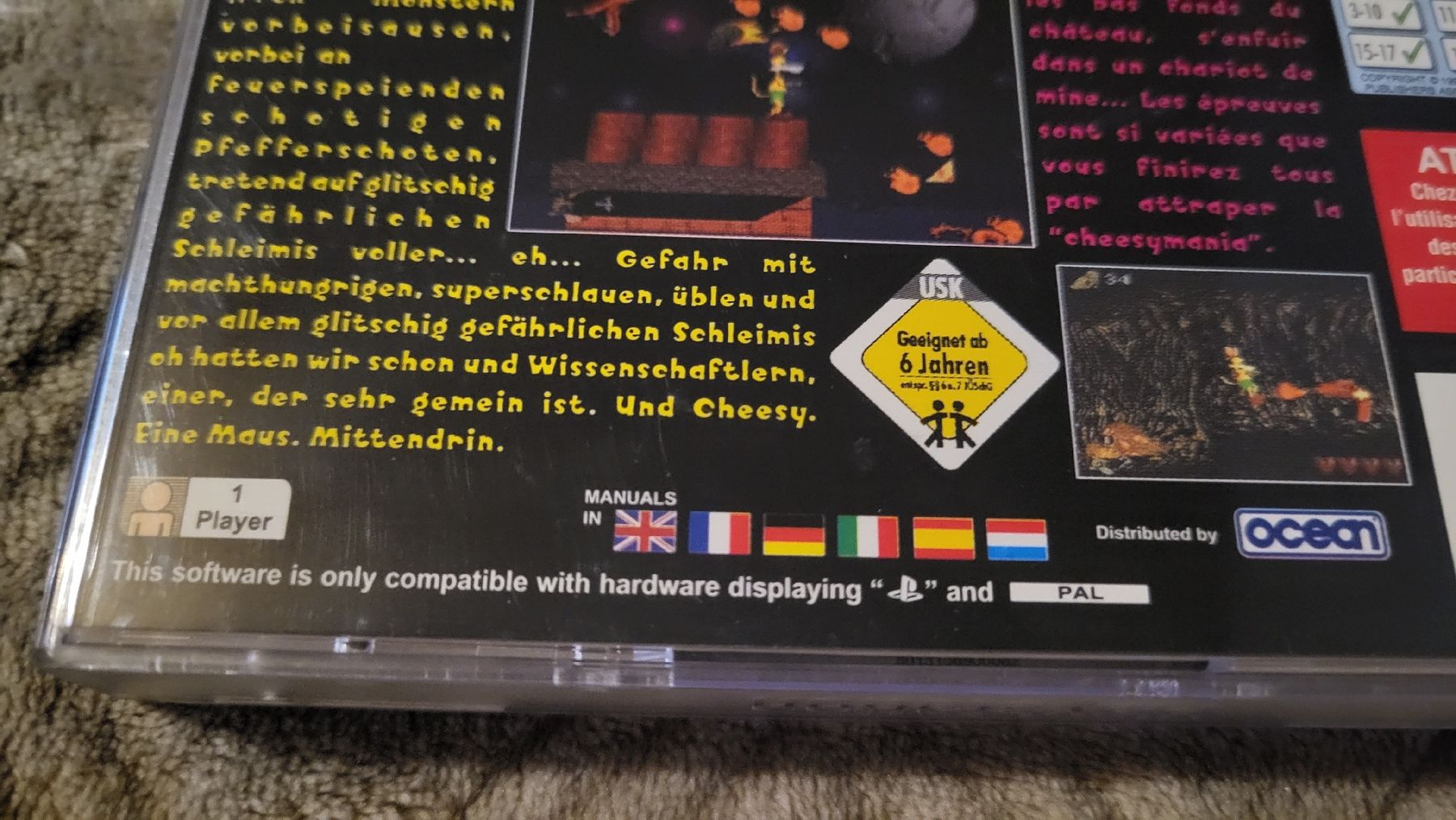 Giochi: Cheesy / Playstation 1 Spiel. Kompl.Top ! – Nuovo (secondo la descrizione) da Biel/Bienne venduto da Retrohr 3