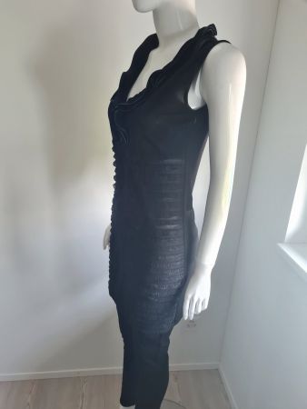 Schwarzes Top/ Minikleid Gr. M elegant & schick