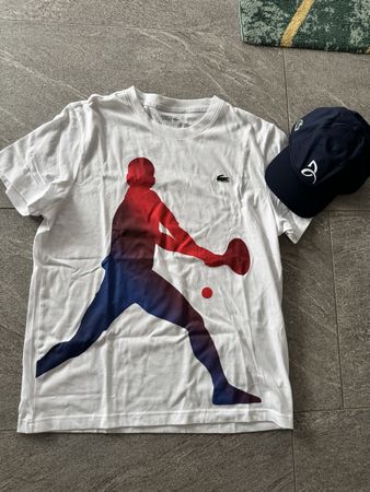 Lacoste Sport Novak Djokovic Set, Shirt XL, Cap, Neu!