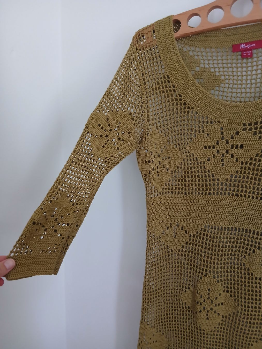 Vestiti: Monsoon Summer Knitted Dress Green Olive – Nuovo (secondo la descrizione) da Wil SG venduto da tre_g2l7 2