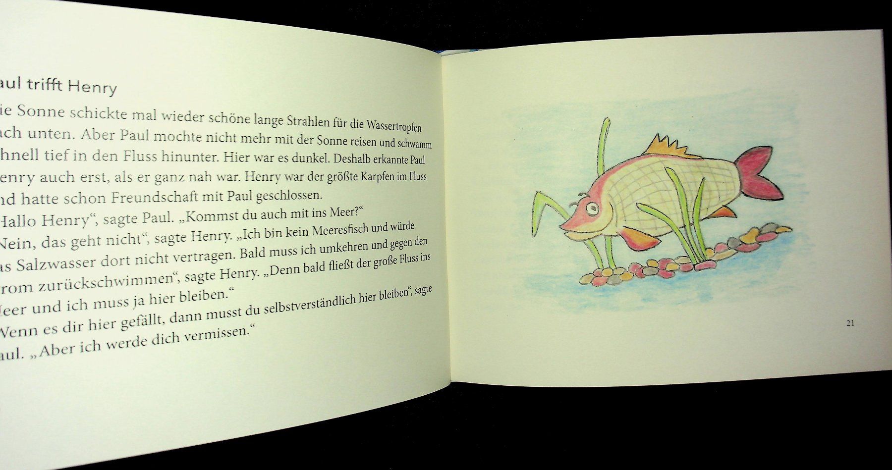 Libri: Erstleser/Vorlesebuch Paul der Wassertropfen möchte ins Meer – Usato da Reitnau venduto da Zaomir 7