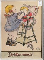 Humor - Heinrich Zille - Drücken musste!