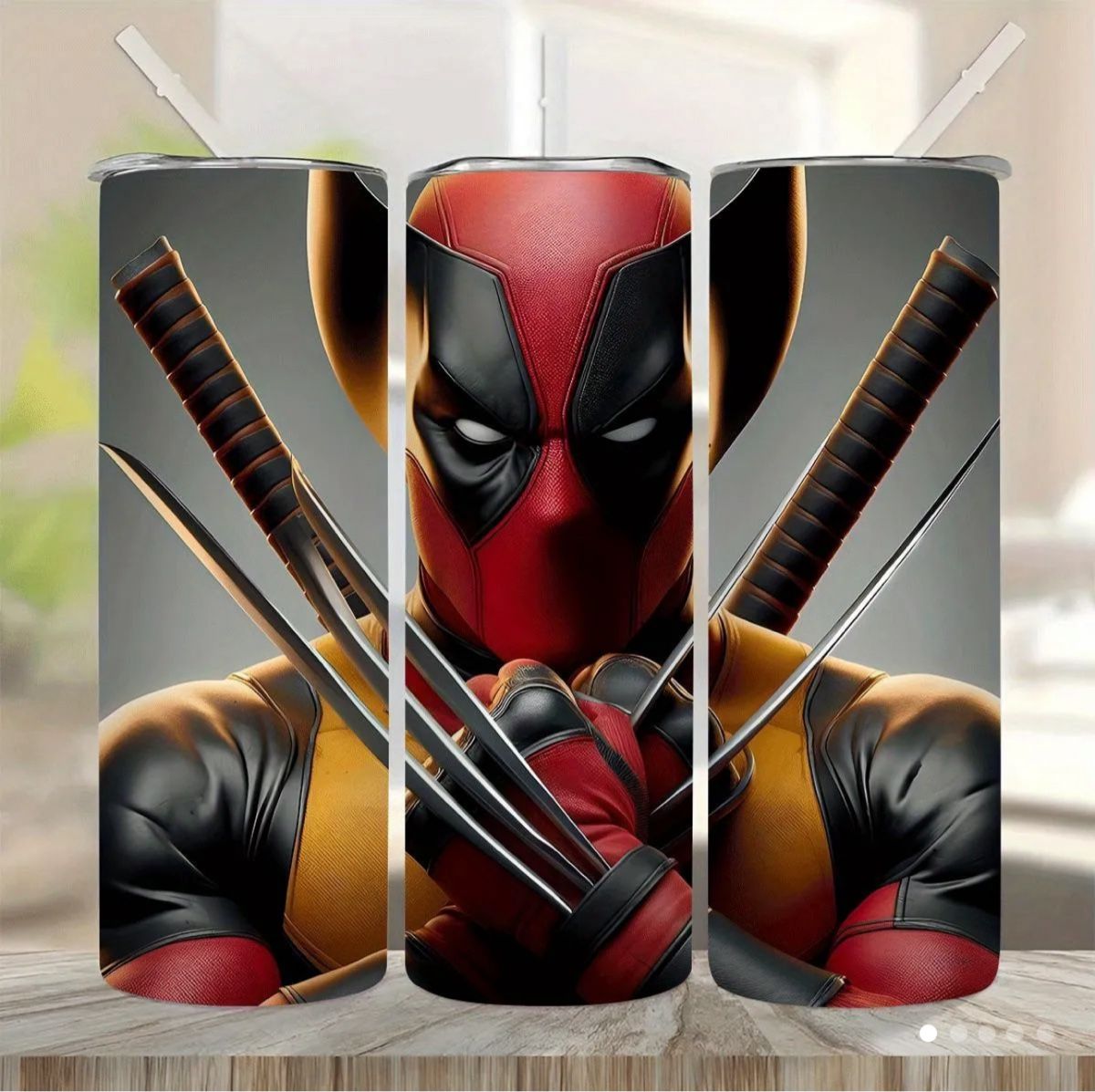 Tazze: Thermobecher Deadpool Wolverine Edelstahl 20oz – Nuovo e nell'imballaggio originale da Russikon venduto da Leks4