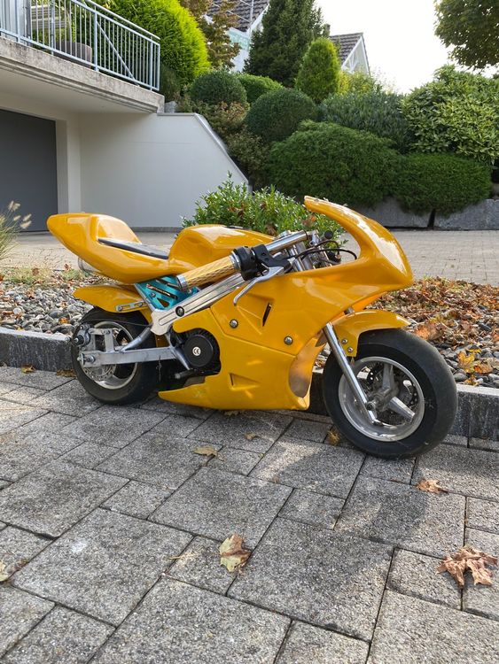 Pocket Bike 2009 Gelb gebraucht Kaufen auf Ricardo