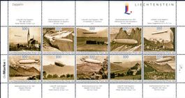 LUFTSCHIFF ZEPPELIN BOGEN 10 MARKEN ** POSTFRISCH ** - EH57
