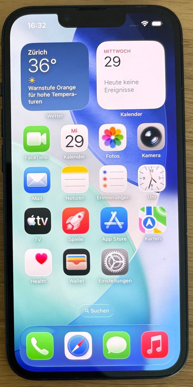 Apple Telefoni cellulari / Smartphones: Apple iPhone 14 | 128 GB | Mitternacht | Batterie 98% – Nuovo (secondo la descrizione) da Zürich venduto da Gaikokujin 1