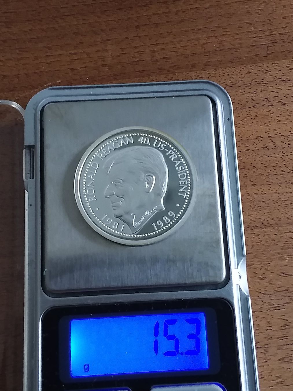 Medaillen: Ronald Reagan 40.US - Präsident 1981 - 1989 – Neu (gemäss Beschreibung) aus Schwyz von Trofana 3