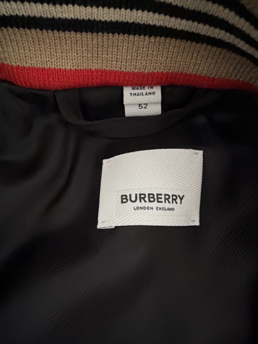 Burberry Giacche: Veste Burberry Bomber - taille 52 - neuve ! – Nuovo (secondo la descrizione) da St-Gingolph venduto da emergency_one 5