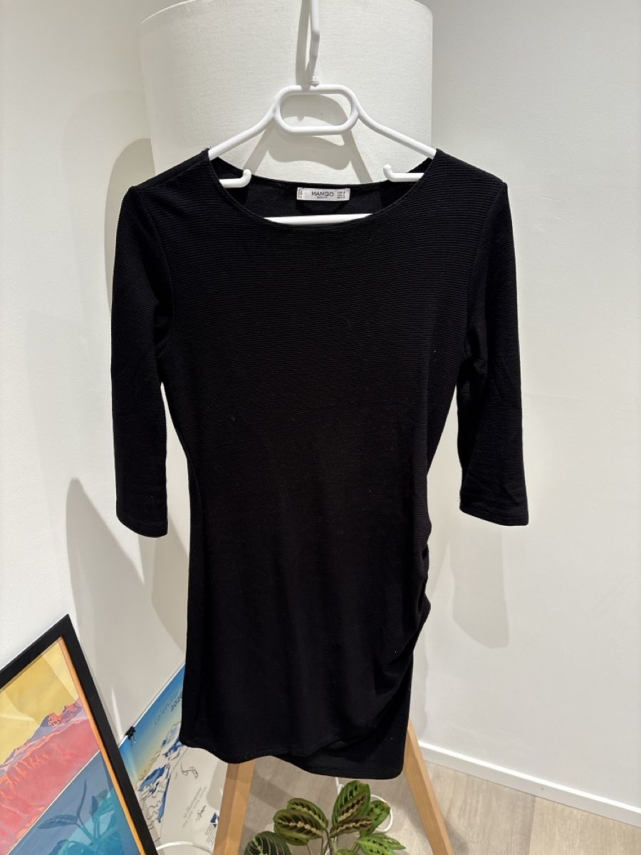 Mango Kleider: Robe noire moulante Mango – Gebraucht aus Zürich von col_w79f