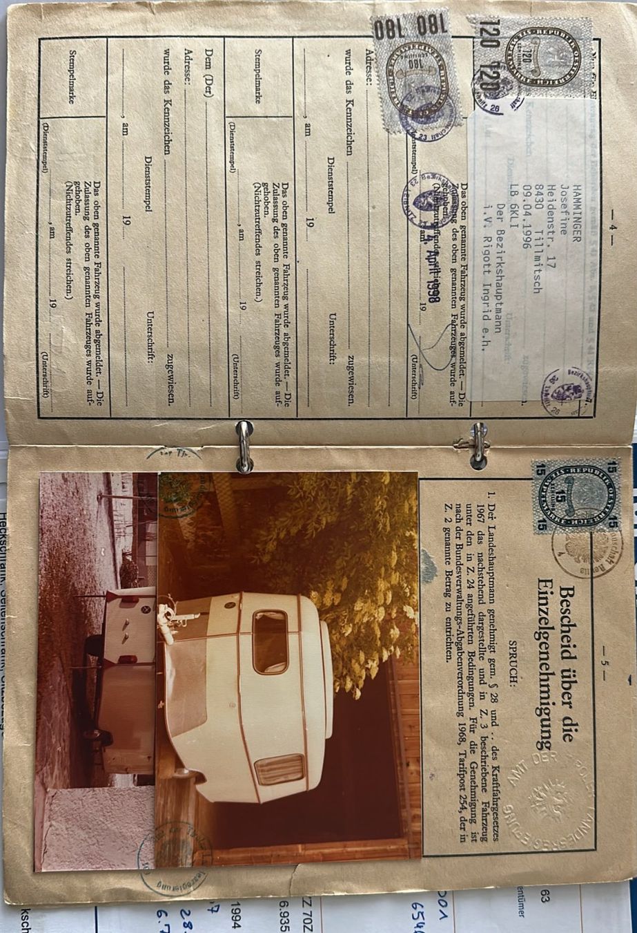 Anhänger: ERIBA PUCK Export 1975 - Topzustand – Gebraucht aus Emmenbrücke von El-Mi 6