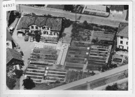 Flugaufnahme Frauenfeld GärtnereiSchmidgasse Photo: 90x125mm