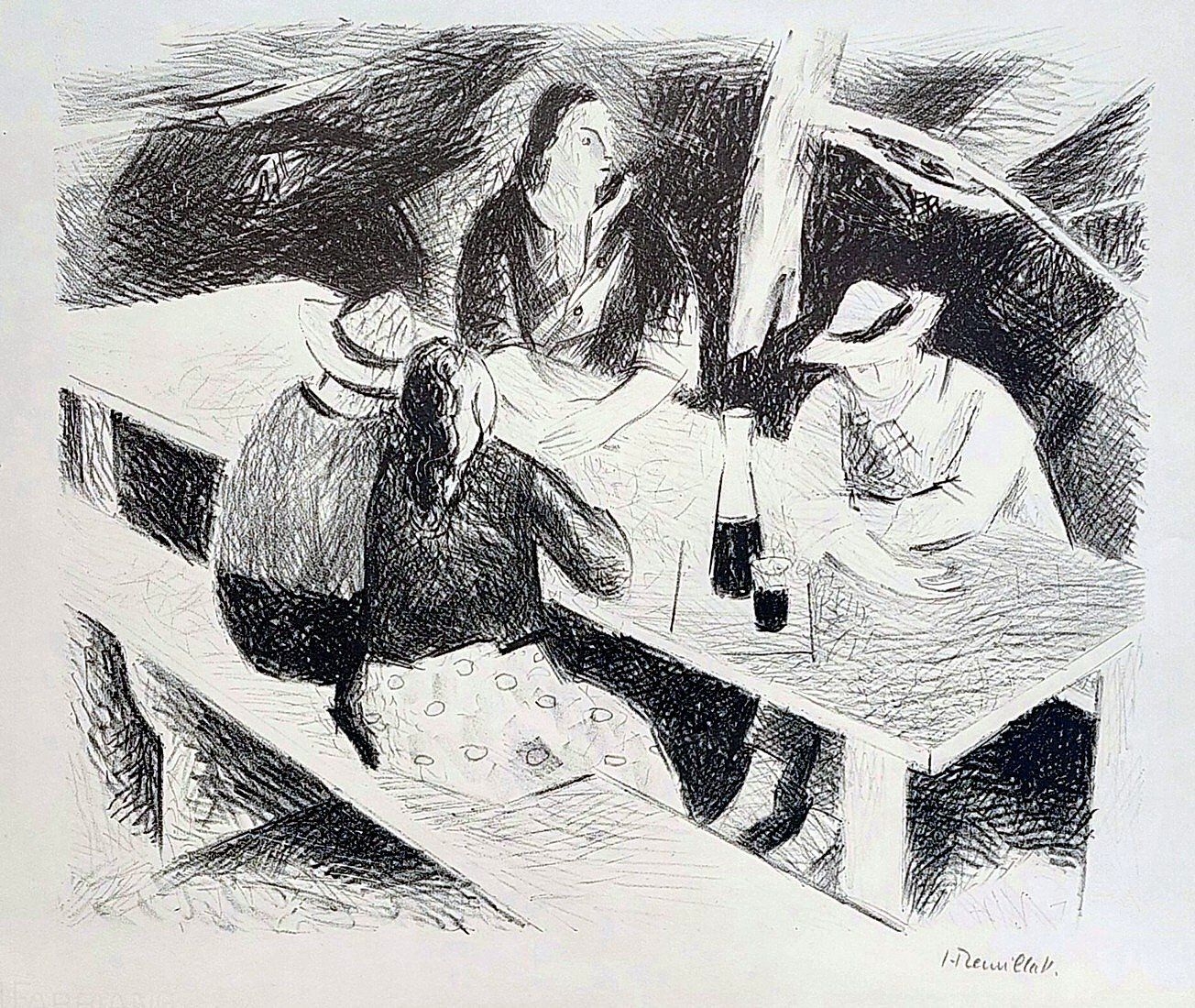 Grafiken & Lithographien: Herbert Theurillat - lithographie signée – Gebraucht aus Montmelon von canelle-12