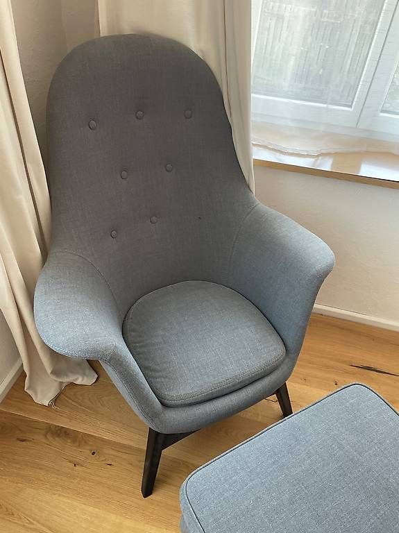Poltrone: Ohrensessel mit Hocker – Usato da Arboldswil venduto da son_h59c 1