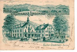 Hotel & Kurhaus Lindenhof, Ebnet Entlebuch 1907