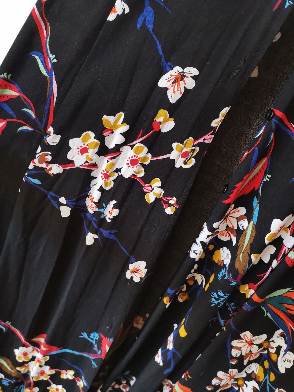 Mavi Vestiti: Maxikleid Mavi, Florales Muster, Viskose  – Usato da Uerikon venduto da pink_flamingo 3