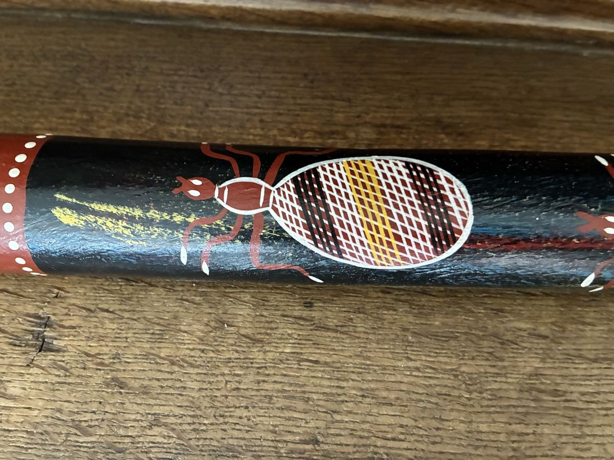 Strumenti musicali: Handbemaltes Didgeridoo – Usato da Uetikon am See venduto da marekka 2