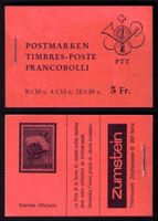 1968/73_413+14+16_BAUDENKMÄLER_MARKENHEFT 0-64_10-30 Rp.! **