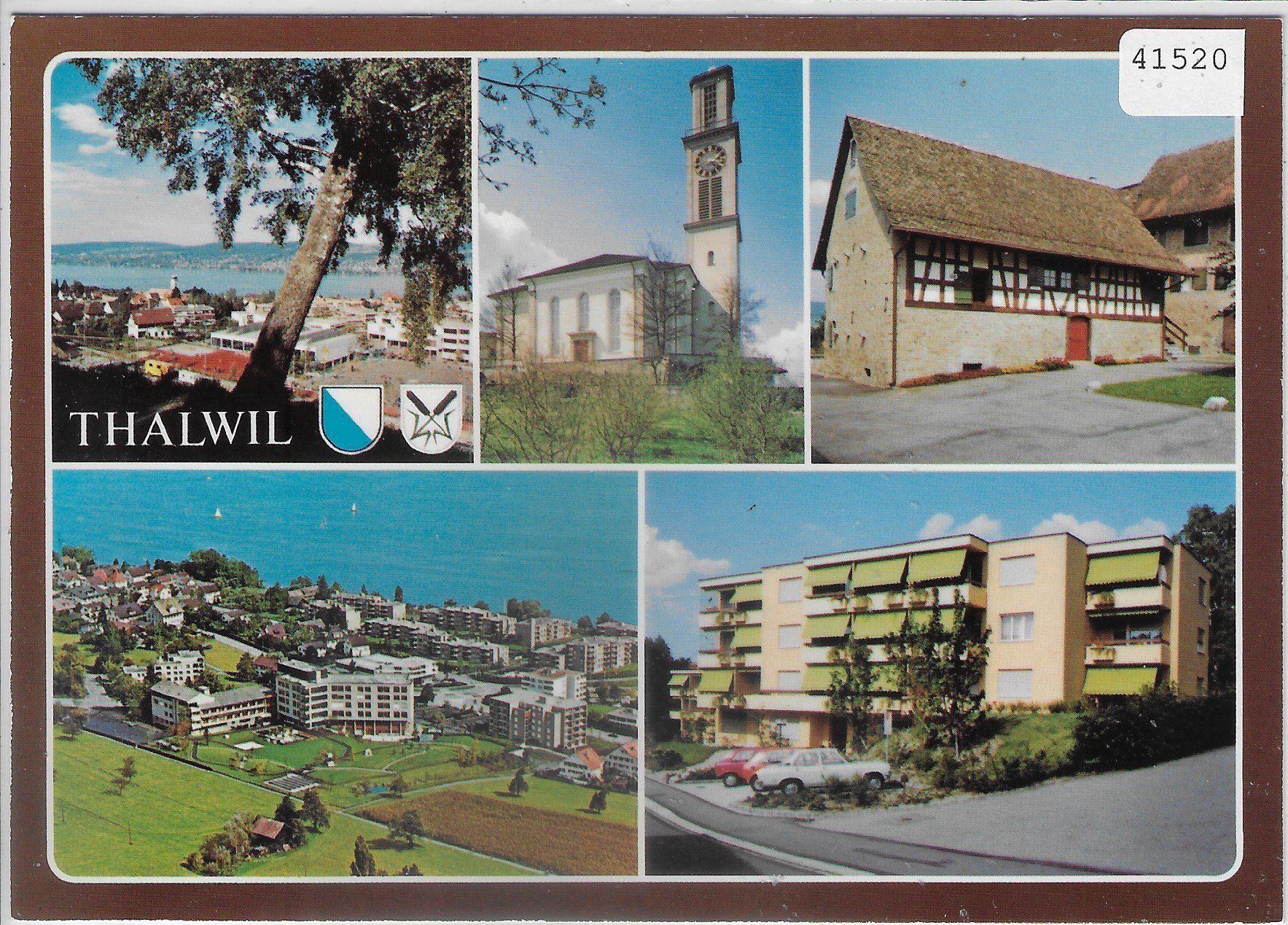 Cartoline postali: Thalwil - Multiview – Usato da Ettingen venduto da Kartenplanet