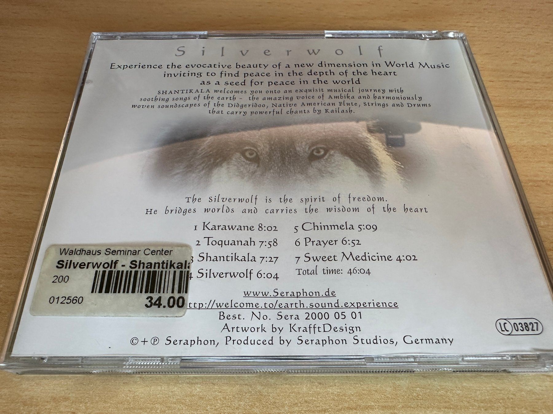 CDs: Shantikala – Silverwolf – Gebraucht aus Rikon im Tösstal von Alpenmutz 1