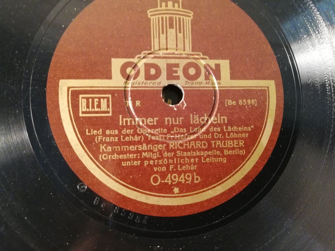Schallplatten: Schallplatte Schellack Richard Tauber – Gebraucht aus Schaffhausen von Bbbaloo