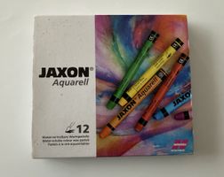 Jaxon Aquarell Wachspastelle 12er Set guter Zustand