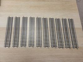 Märklin 10 x 2106 gerades gleis K H0