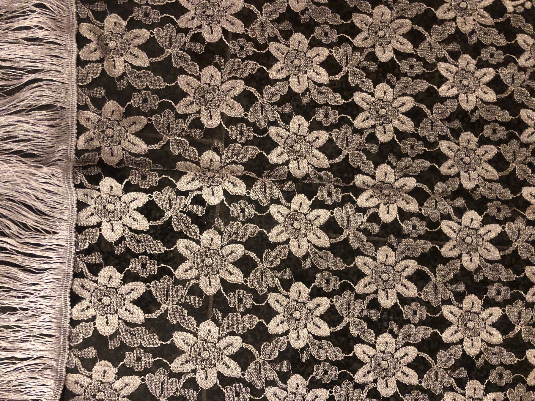 Foulards & écharpes: Spitzenschal hellgrau – D'occasion à Wettswil par haddy91 1