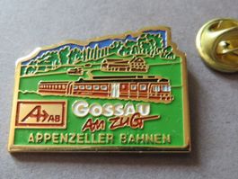 PIN SCHWEIZ APPENZELLER BAHNEN, GOSSAU AM ZUG, BAHN