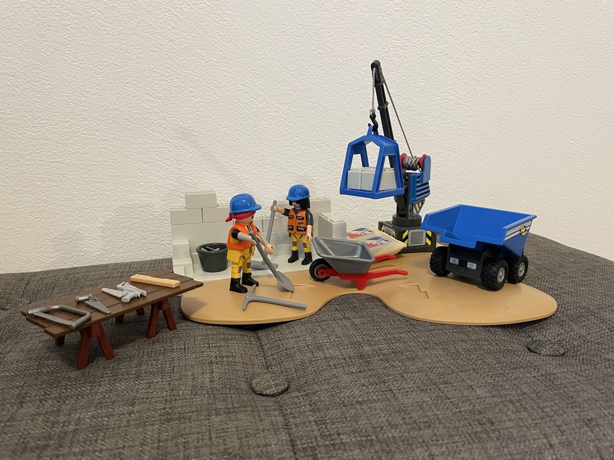 Playmobil Giocattoli: Playmobil  Baustelle  Set – Usato da Chur venduto da Tsambiko 3