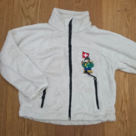 Kinder Fleecejacke Edelweiss beige Grösse 2 super zustand