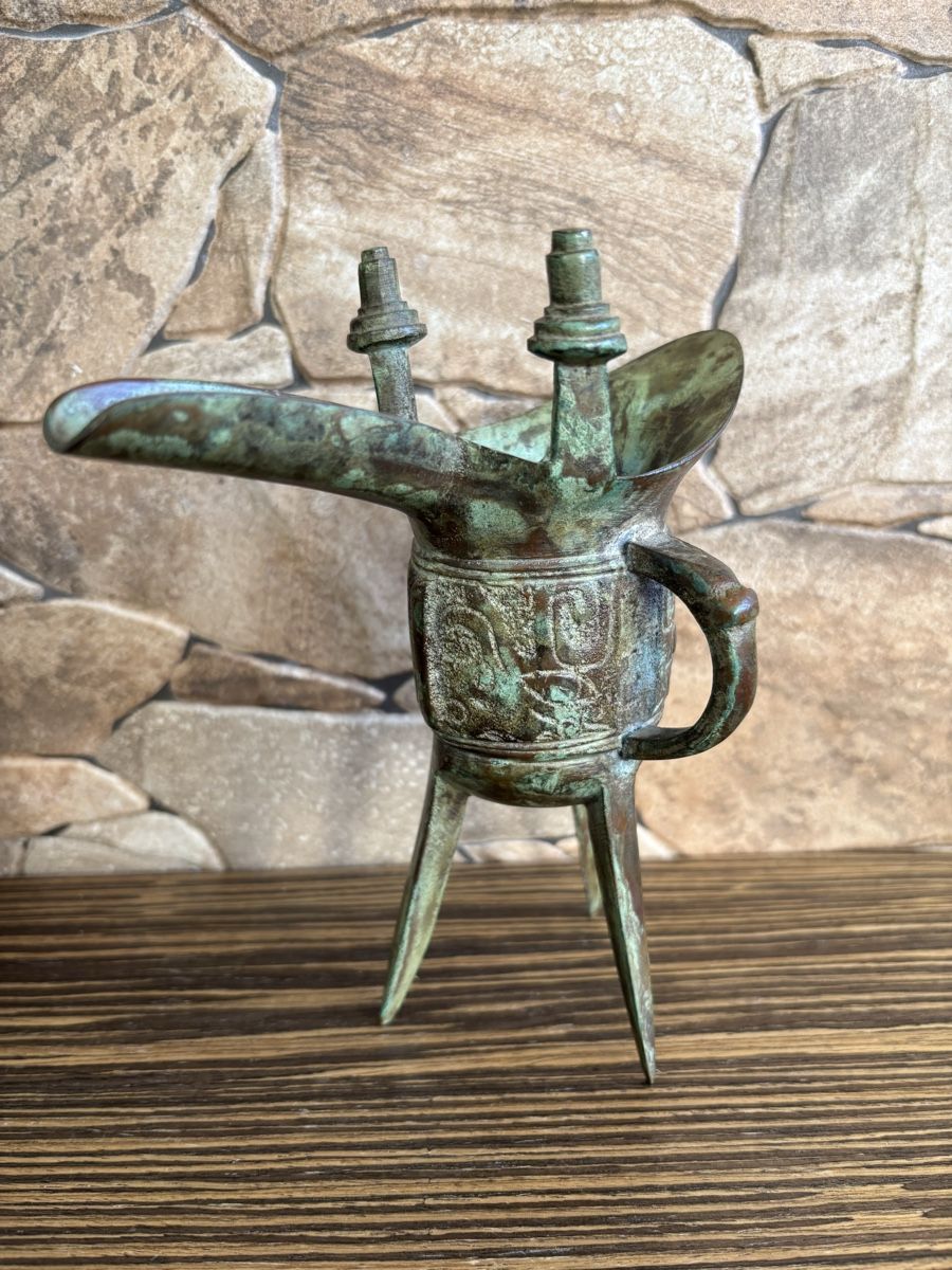 Tutte le decorazioni: Chinesisches Weingefäss Bronze – Usato da Schaffhausen venduto da mar_dg95 1