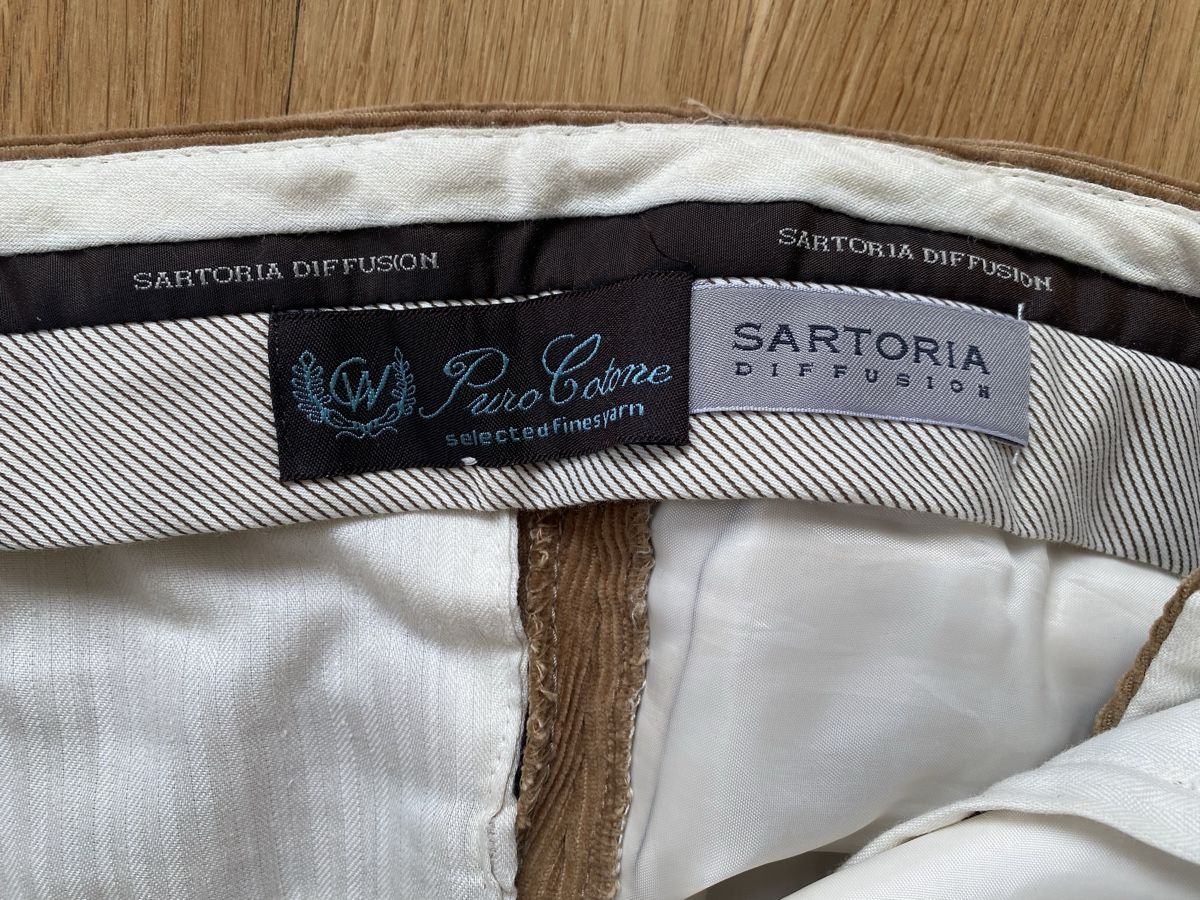 Pantaloni: Sartoria Diffusion Herren Cordhose – Usato da Zürich venduto da Lauraflor 3
