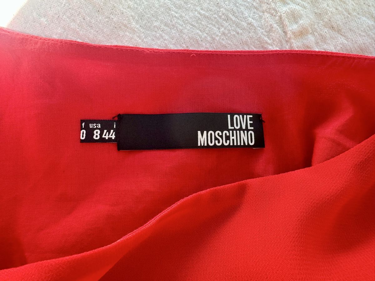 Moschino Robes: Love Moschino Kleid Rot Gr. IT44 / EU38 – Neuf (Voir description) à Aeugstertal par AppleMirabelle 3