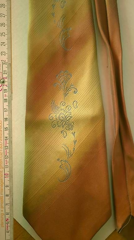 Cravatte: Vintage Herren Krawatten 11 Polyester & Seide – Usato da Zuerich venduto da Moysy 2