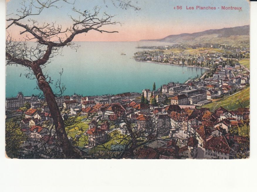 Cartoline postali: Montreux 1926 – Usato da Bürglen TG venduto da StampGraf