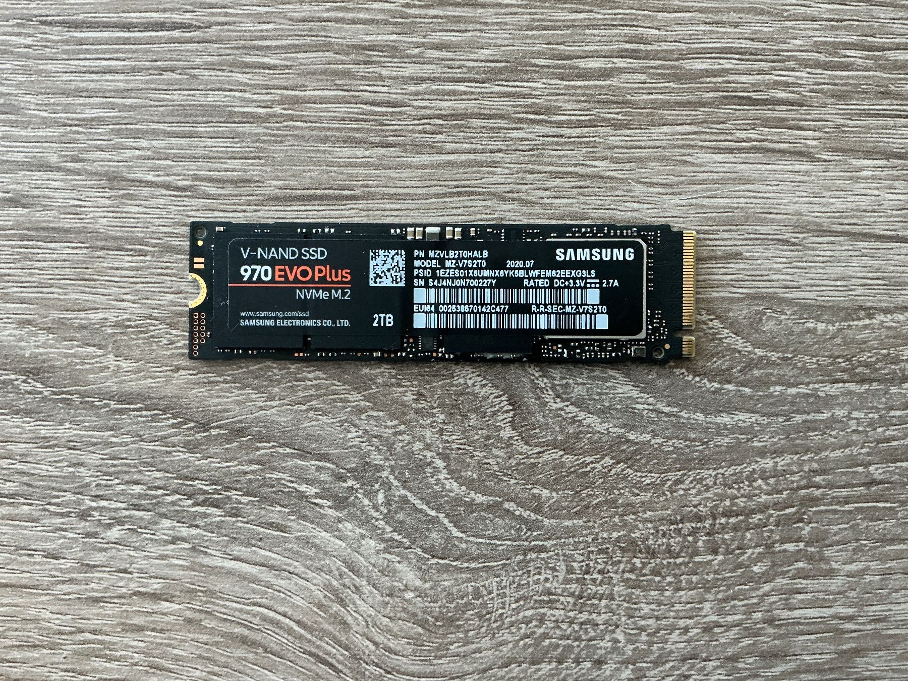 Samsung Dischi rigidi: Samsung 970 Evo plus 2TB NVMe M.2 SSD – Usato da Doppleschwand venduto da gnagi82