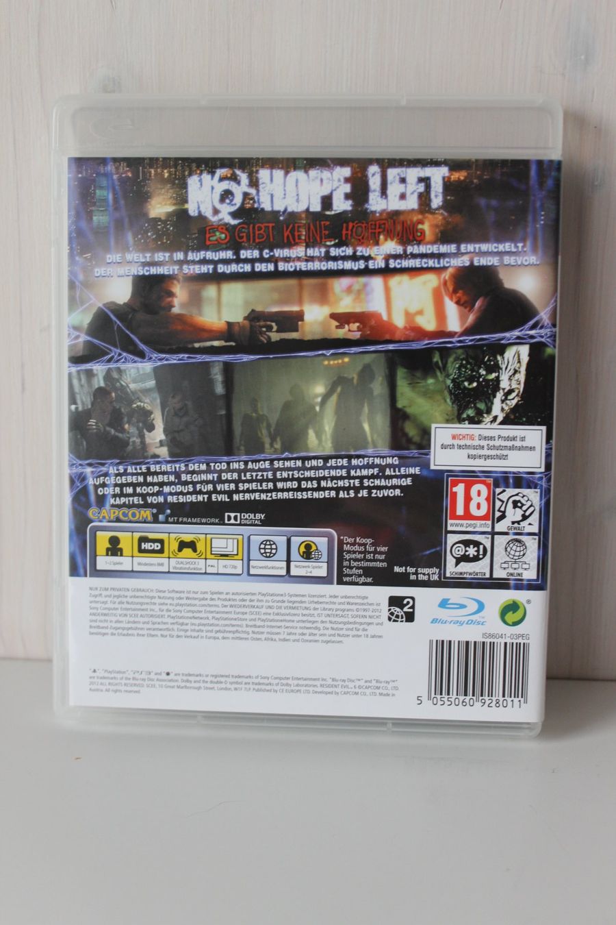 Spiele: Resident Evil 6 - Sony PlayStation 3 / PS3 – Gebraucht aus Ebertswil von Ricogoeritz 1