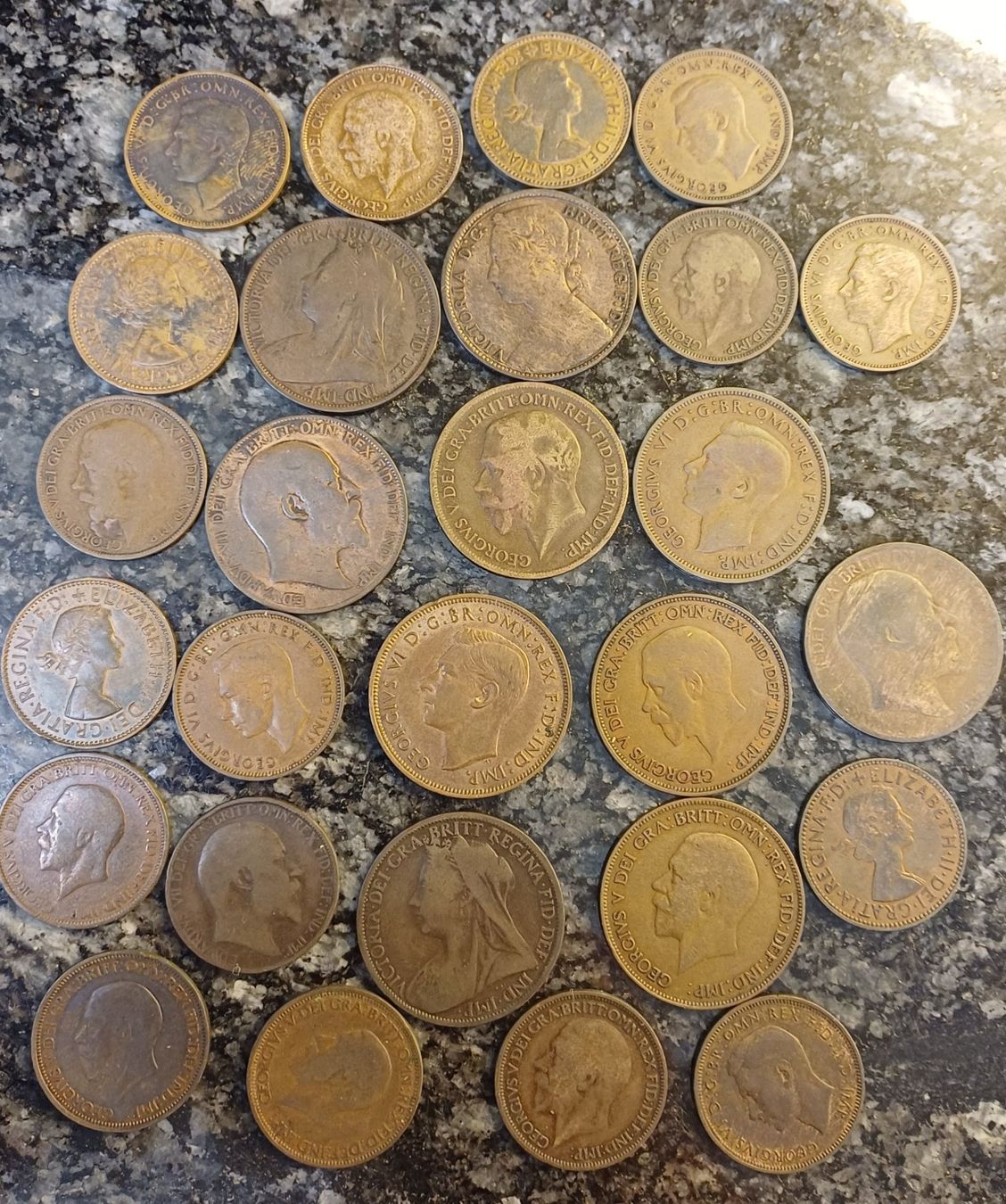 Tutti le monete: Konvolut One & Half Penny – Usato da Rorschach venduto da Elfriede1920 1