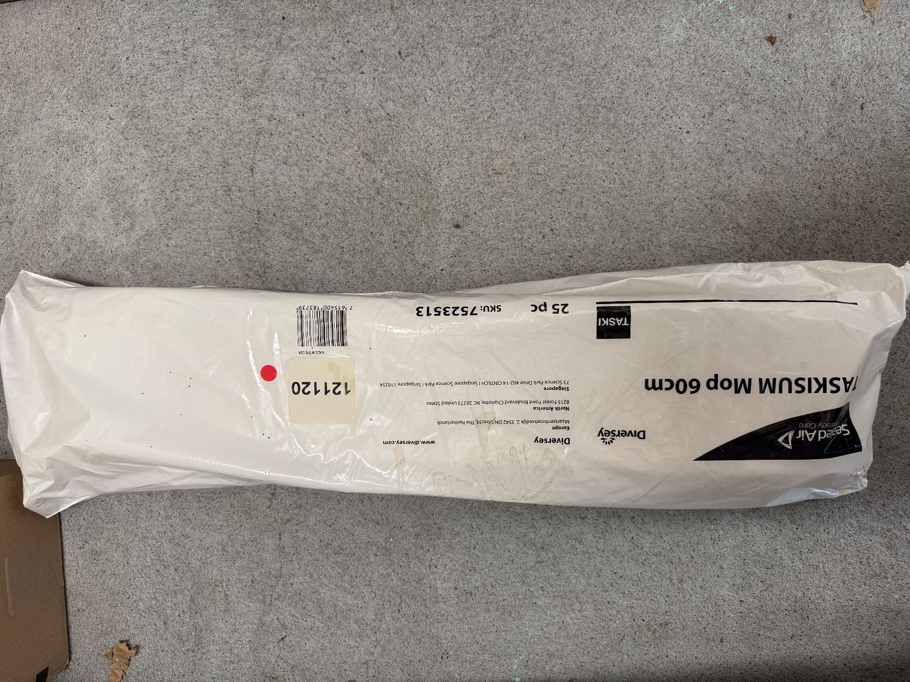 Pflegeprodukte: Diversey / Taski - Taskisum Plus / Glide Mikrofasermopp – Neu und originalverpackt aus Maseltrangen von Zjoli 1