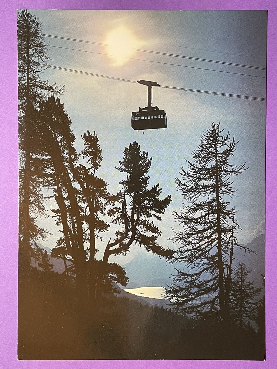 Cartoline postali: SK von Luftseilbahn Corvatsch – Usato da Rümlang venduto da Kartenpost1