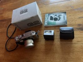 Contax G2 mit TLA200 und Biogon 28mm
