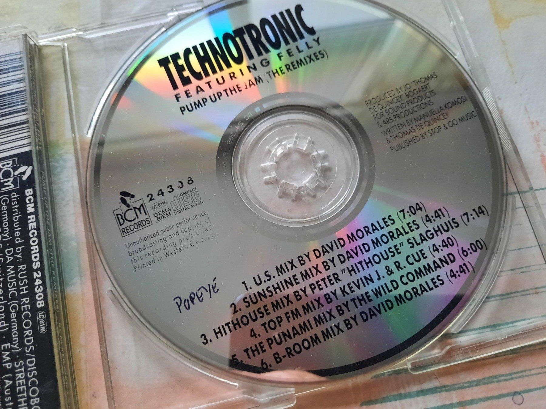 CD: CD Technotronic - Pump up the jam - The Remixes  – Usato da Pully venduto da bro_n52j 4