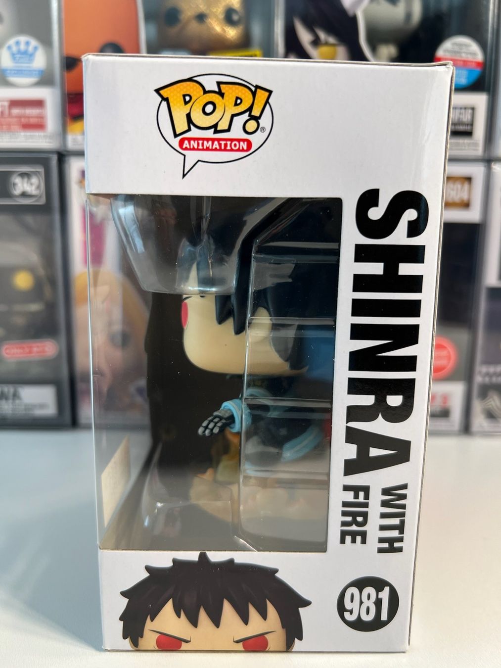 Funko Statuette: Funko POP! Animation Fire Force Shinra with Fire Edition Lim – Nuovo e nell'imballaggio originale da Le Mouret venduto da perfectbijou 3