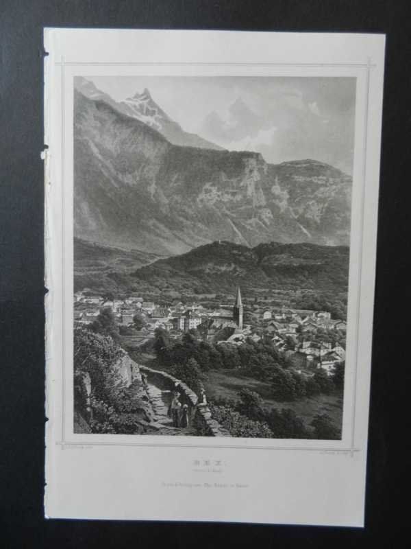 Gravures: Bex – D'occasion à Risch par Rischli15