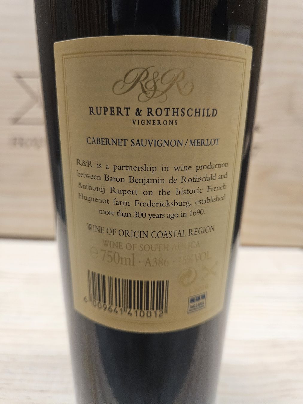 Vino: Rupert & Rothschild Baron Edmond 2014  – Nuovo e nell'imballaggio originale da Zofingen venduto da WouterSamwel 1