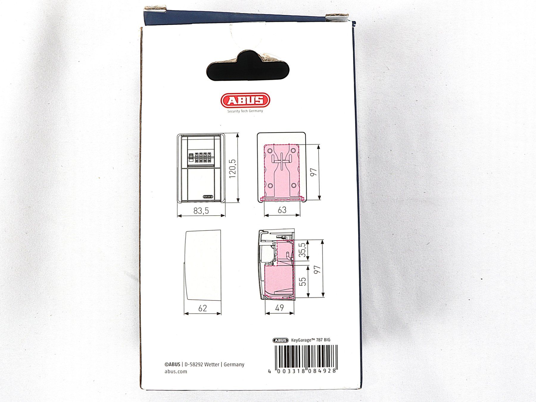 Abus Cadenas: ABUS Security Tech Deutschland Schlüssel 787 gross – Neuf (Voir description) à Steinen par Restwert_Steinen 8